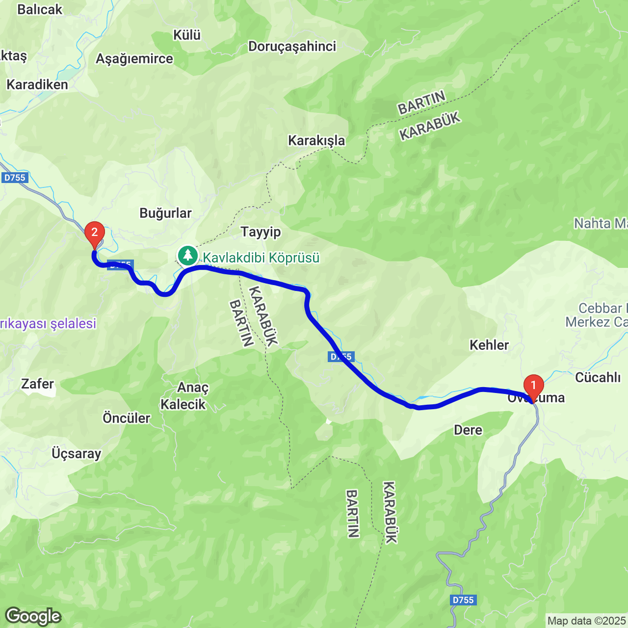Kastamonu/Bartın: Ağaç Tünelli Yol rotası